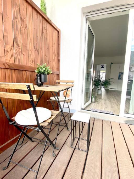Modernes Trierer Cityloft Mit Grossem Balkon ภายนอก รูปภาพ