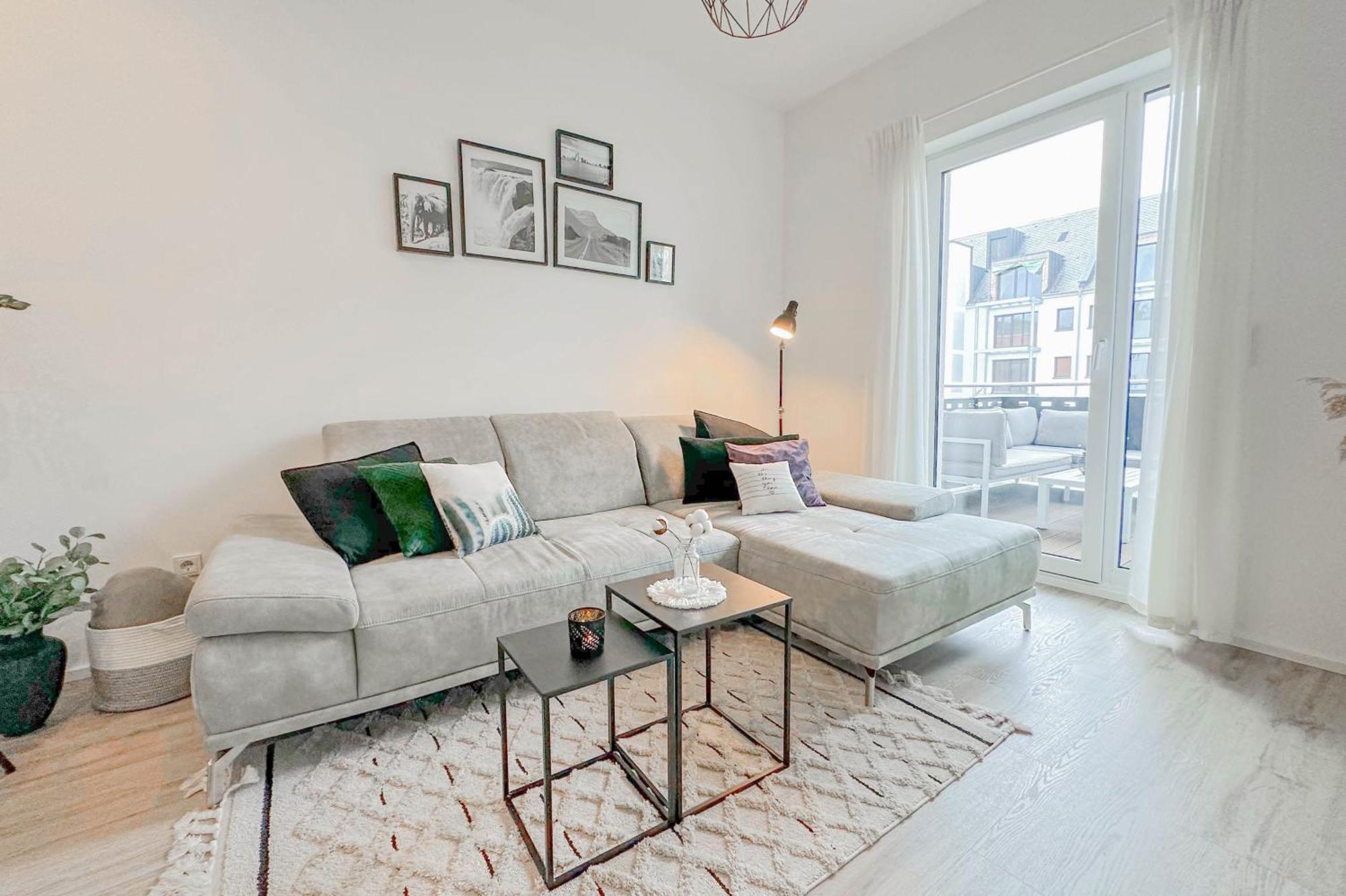 Modernes Trierer Cityloft Mit Grossem Balkon ภายนอก รูปภาพ